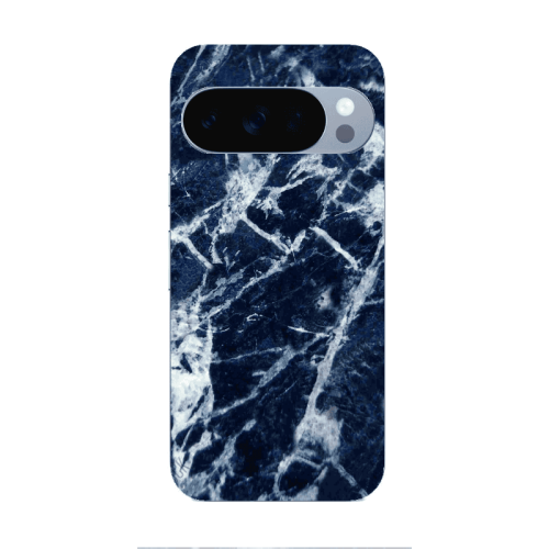 Google Pixel 10 Pro XL Marble Cracked Purple Transparent Silicone TPU Θήκη