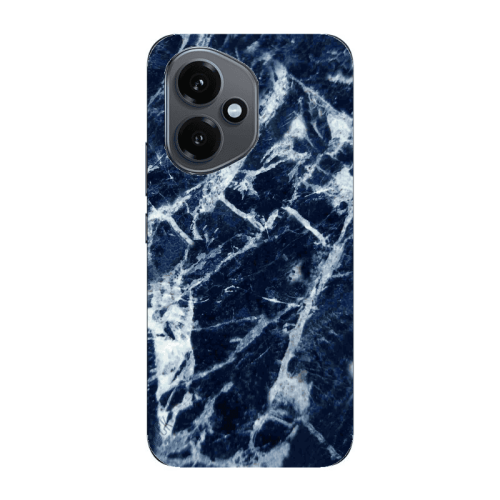 Honor Magic 400 Marble Cracked Purple Transparent Silicone TPU Θήκη