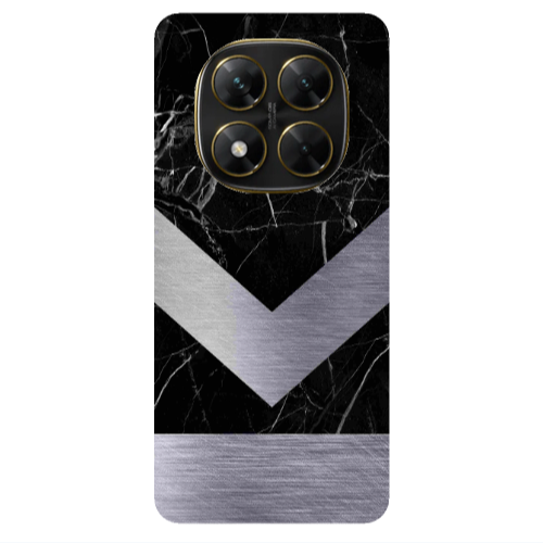 Xiaomi Poco X7 Marble Arrow Down Transparent Silicone TPU Θήκη