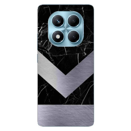 Xiaomi Redmi Note 14 Pro Marble Arrow Down Transparent Silicone TPU Θήκη