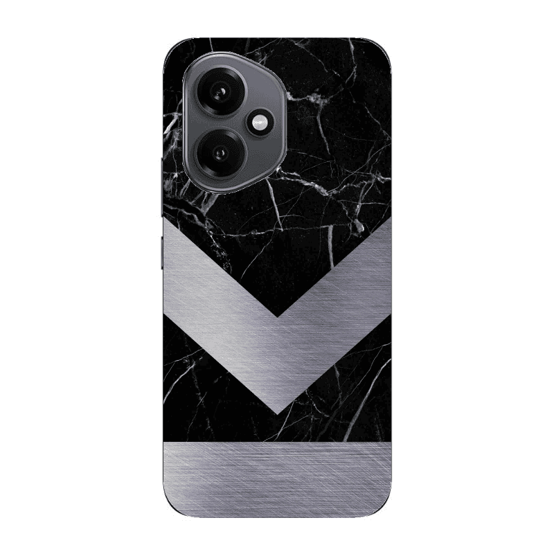 Honor Magic 400 Marble Arrow Down Transparent Silicone TPU Θήκη