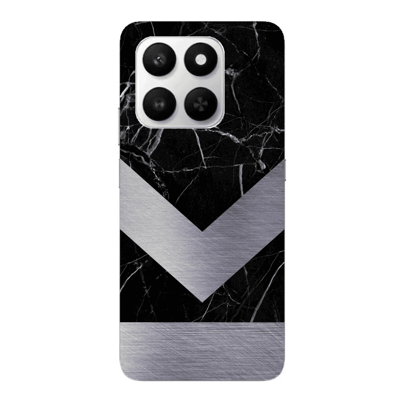 Honor Magic 400 Smart Marble Arrow Down Transparent Silicone TPU Θήκη