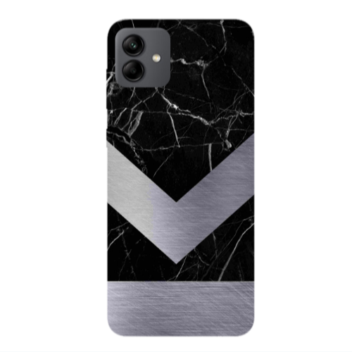 Samsung A04 Marble Arrow Down Transparent Silicone TPU Θήκη