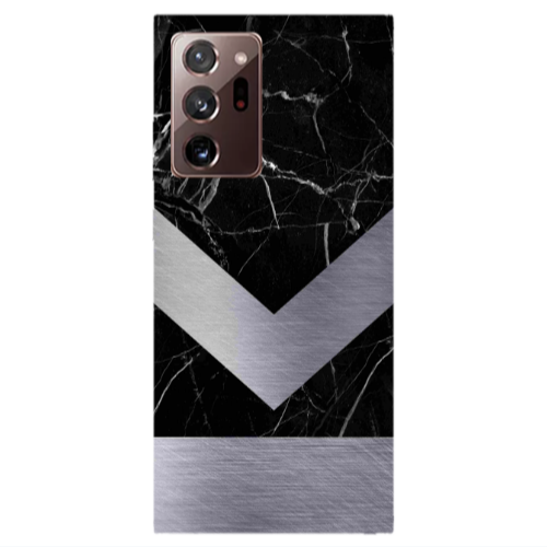 Samsung Note 20 Ultra Marble Arrow Down Transparent Silicone TPU Θήκη