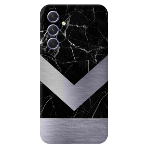 Samsung A54 Marble Arrow Down Transparent Silicone TPU Θήκη