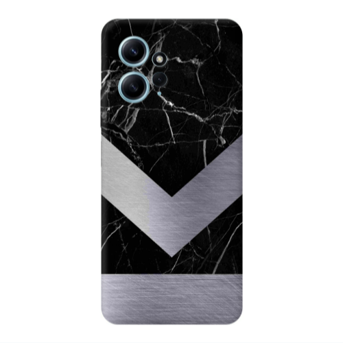 Xiaomi Redmi Note 12 4G Marble Arrow Down Transparent Silicone TPU Θήκη