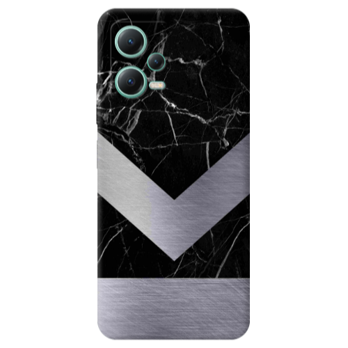 Xiaomi Redmi Note 12 Pro Plus 5G Marble Arrow Down Transparent Silicone TPU Θήκη