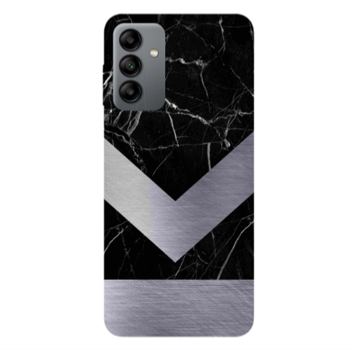 Samsung A13 5G Marble Arrow Down Transparent Silicone TPU Θήκη