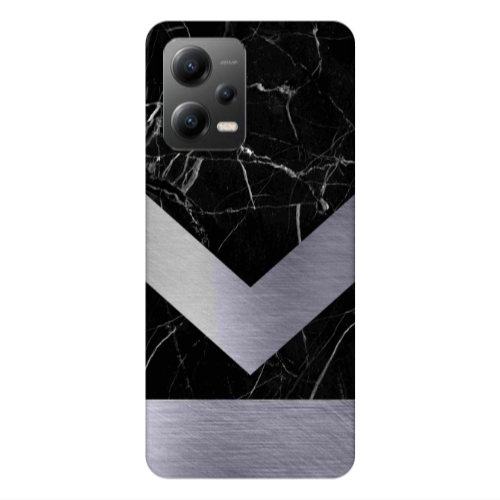 Xiaomi Poco X5 Marble Arrow Down Transparent Silicone TPU Θήκη