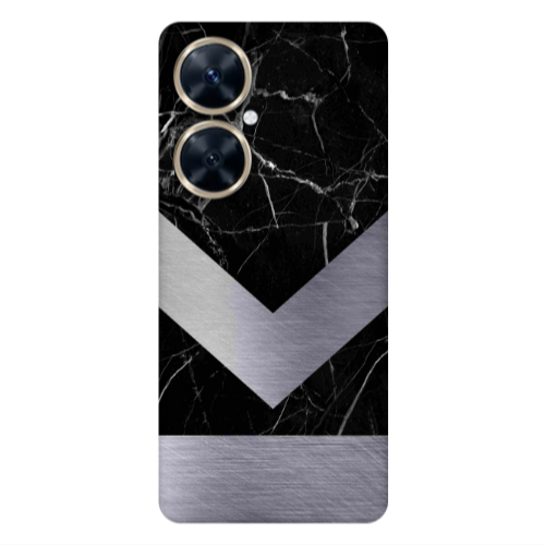 Huawei Nova 11i Marble Arrow Down Transparent Silicone TPU Θήκη