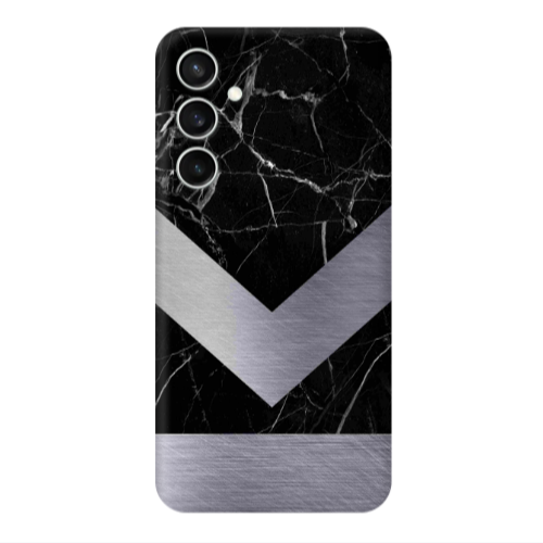 Samsung S24 Plus Marble Arrow Down Transparent Silicone TPU Θήκη