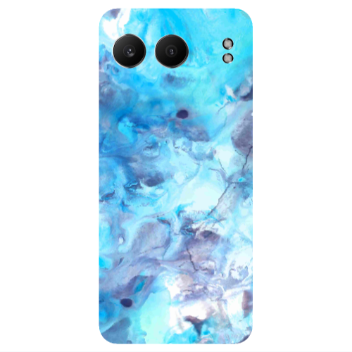 Oneplus Nord 4 Marble Clouds Transparent Silicone TPU Θήκη