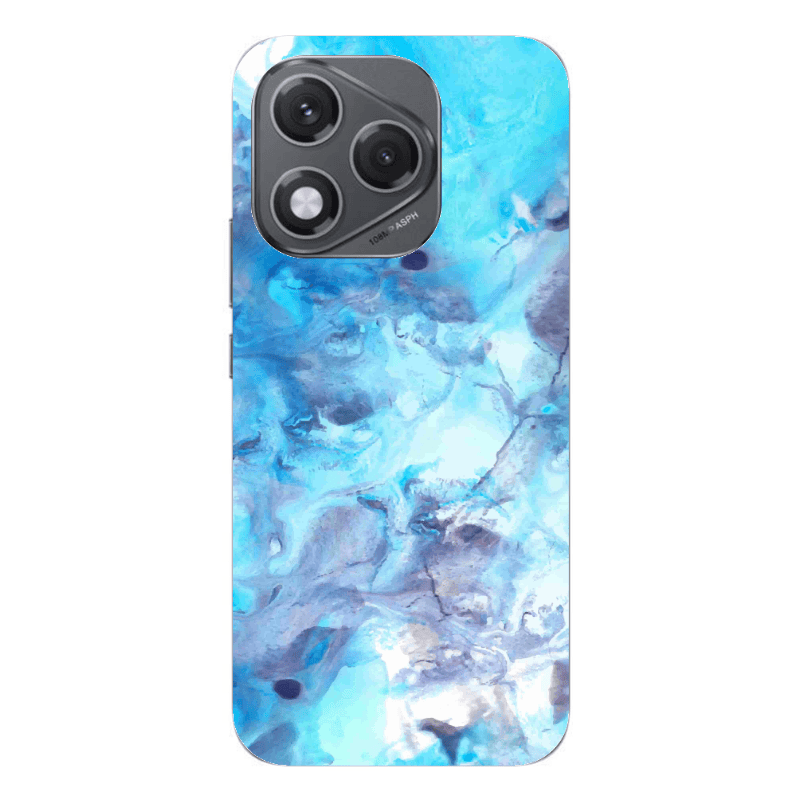 Honor 400 Lite Marble Clouds Transparent Silicone TPU Θήκη