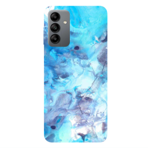 Samsung A13 5G Marble Clouds Transparent Silicone TPU Θήκη