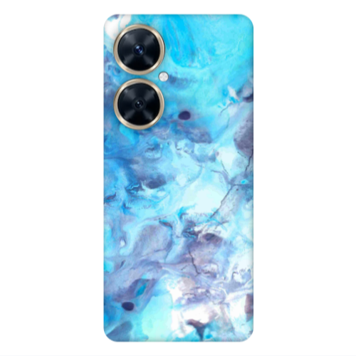 Huawei Nova 11i Marble Clouds Transparent Silicone TPU Θήκη