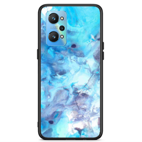 Realme Gt Neo 2 Marble Clouds Black Glossy Θήκη