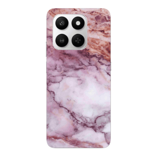 Honor Magic 400 Smart Marble Brown And Pink Transparent Silicone TPU Θήκη