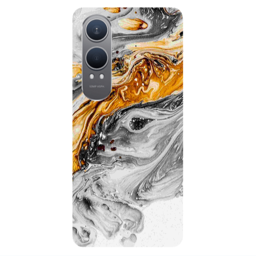Oneplus Nord Ce 4 lite Marble gray Patern Transparent Silicone TPU Θήκη