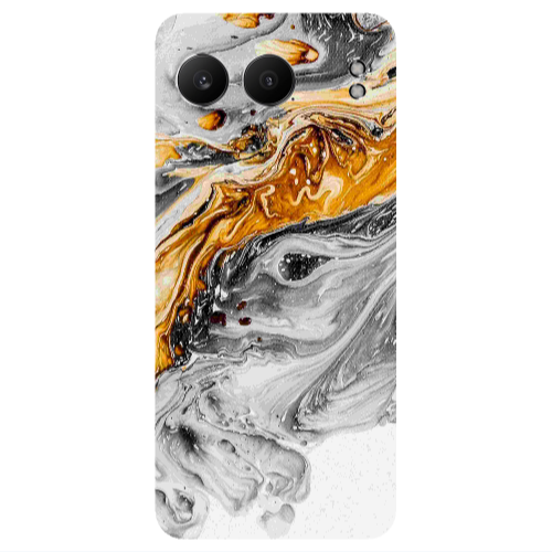 Oneplus Nord 4 Marble gray Patern Transparent Silicone TPU Θήκη