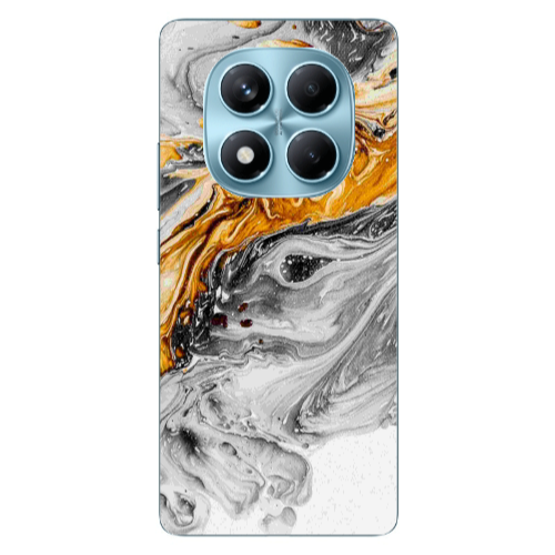 Xiaomi Redmi Note 14 Pro Marble gray Patern Transparent Silicone TPU Θήκη
