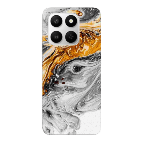 Honor Magic 400 Smart Marble gray Patern Transparent Silicone TPU Θήκη