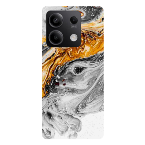 Xiaomi Redmi Note 13 5G Marble gray Patern Transparent Silicone TPU Θήκη