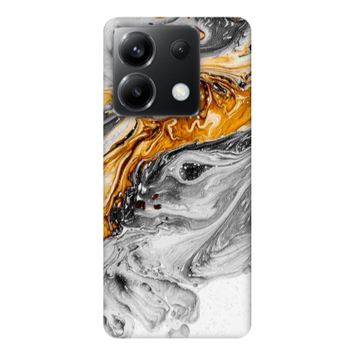 Xiaomi Poco X6 5G Marble gray Patern Transparent Silicone TPU Θήκη