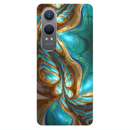 Oneplus Nord Ce 4 lite Marble Blurry Transparent Silicone TPU Θήκη