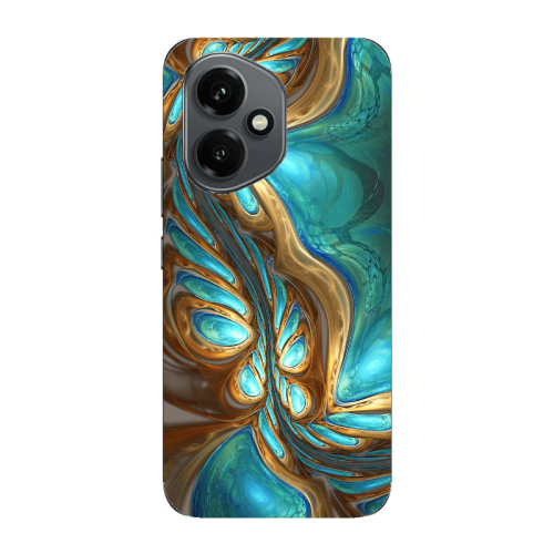 Honor Magic 400 Marble Blurry Transparent Silicone TPU Θήκη
