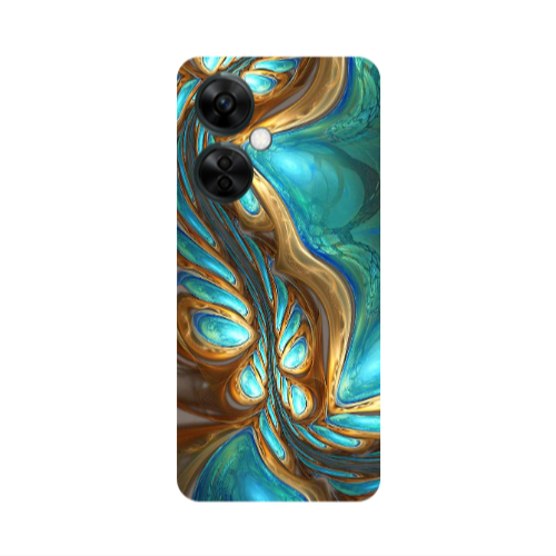 Oneplus Nord CE 3 Lite 5G Marble Blurry Transparent Silicone TPU Θήκη