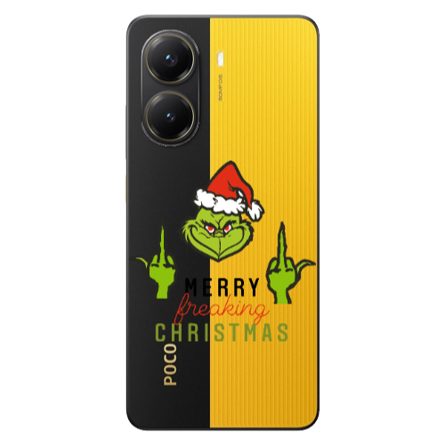 Xiaomi Poco X7 Pro Merry Christmas44 Transparent Silicone TPU Θήκη