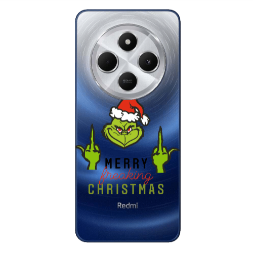 Xiaomi Redmi 14c Merry Christmas44 Transparent Silicone TPU Θήκη