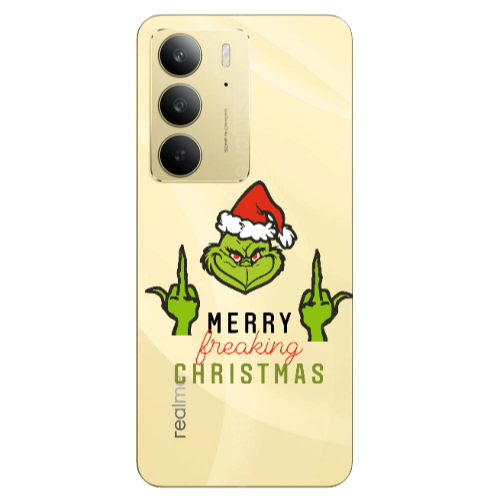 Realme C 75 Merry Christmas44 Transparent Silicone TPU Θήκη