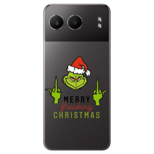 Oneplus Nord 4 Merry Christmas44 Transparent Silicone TPU Θήκη