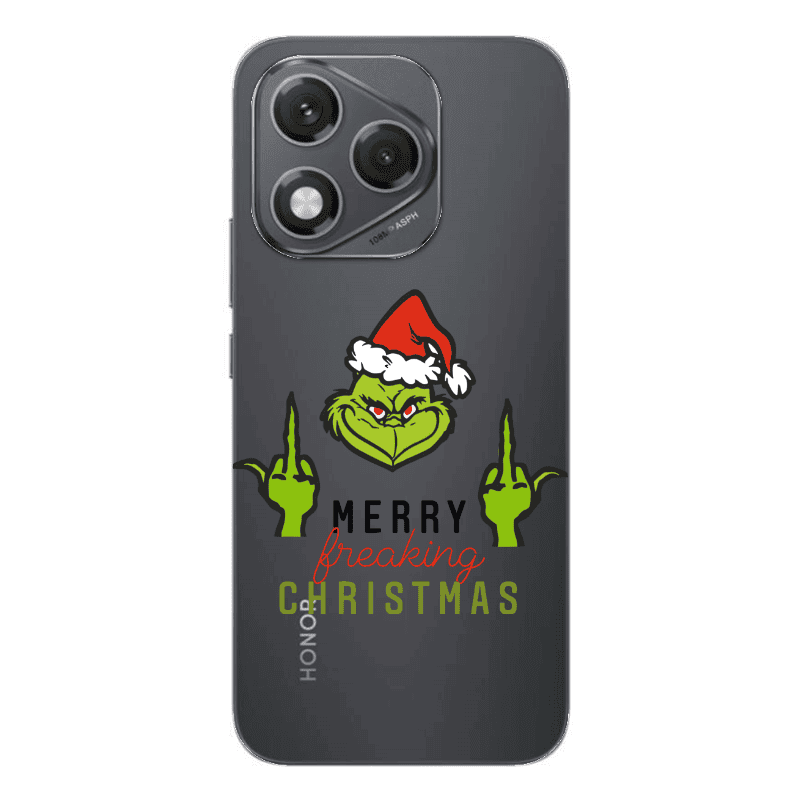 Honor 400 Lite Merry Christmas44 Transparent Silicone TPU Θήκη