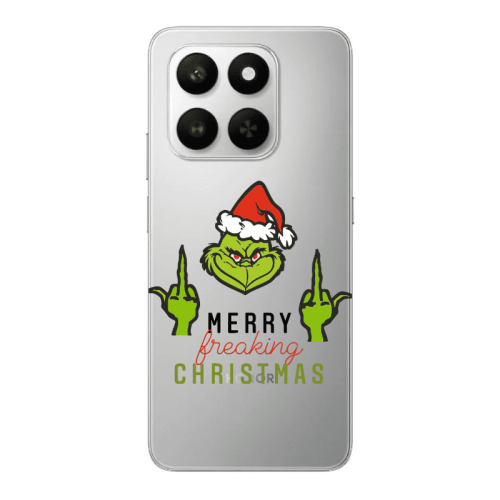 Honor Magic 400 Smart Merry Christmas44 Transparent Silicone TPU Θήκη