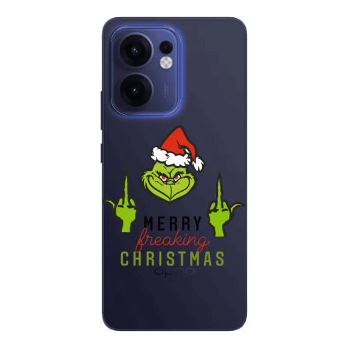 Oppo Reno 13 F Merry Christmas44 Transparent Silicone TPU Θήκη