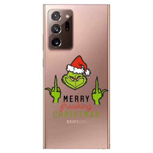 Samsung Note 20 Ultra Merry Christmas44 Transparent Silicone TPU Θήκη