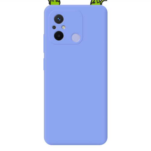 Xiaomi Redmi 12C Merry Christmas44 Light Purple Colored Silicone TPU Θήκη