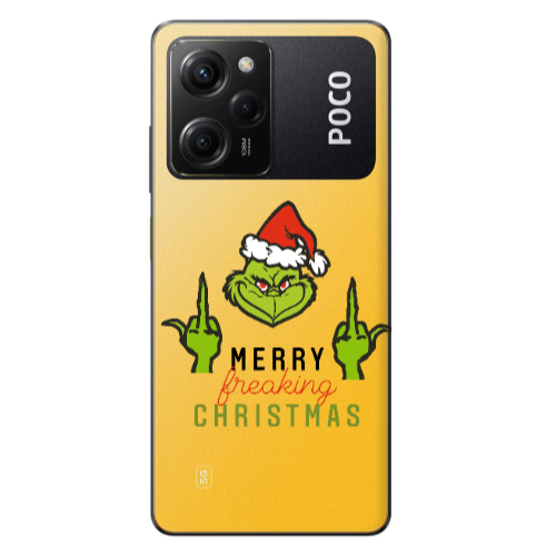 Xiaomi Poco X5 Pro Merry Christmas44 Transparent Silicone TPU Θήκη