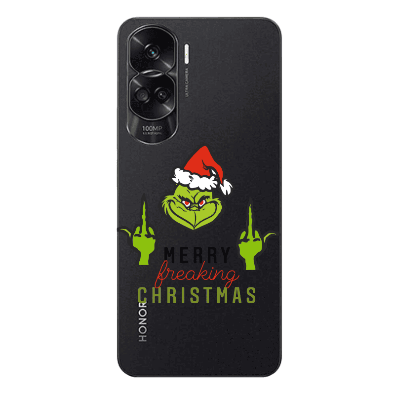 Honor 90 Lite 5G Merry Christmas44 Transparent Silicone TPU Θήκη