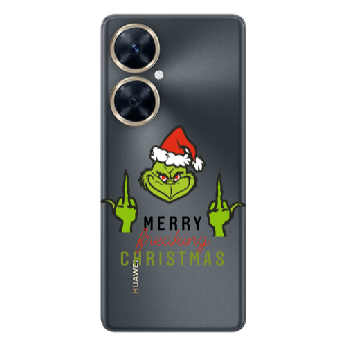 Huawei Nova 11i Merry Christmas44 Transparent Silicone TPU Θήκη