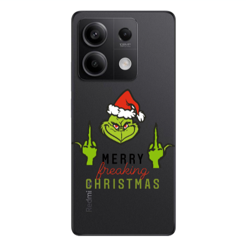 Xiaomi Redmi Note 13Pro 5G Merry Christmas44 Transparent Silicone TPU Θήκη