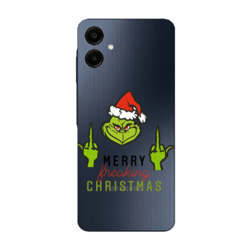 Samsung A06 Merry Christmas44 Transparent Silicone TPU Θήκη