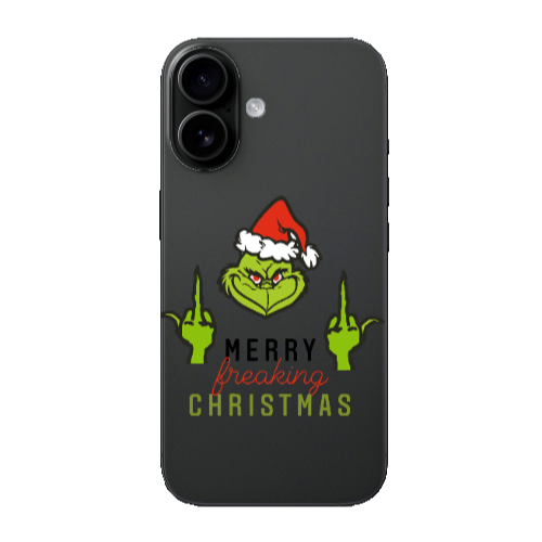 Apple Iphone 16 Merry Christmas44 Transparent Silicone TPU Θήκη