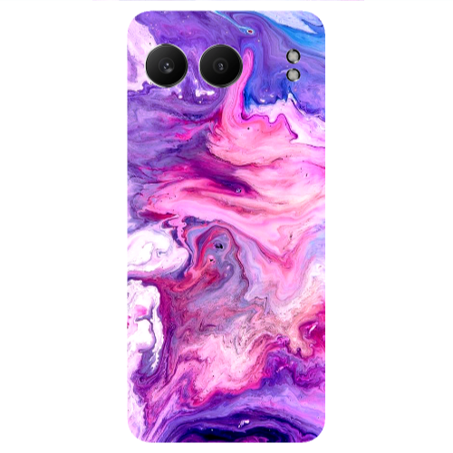 Oneplus Nord 4 Marble art Transparent Silicone TPU Θήκη