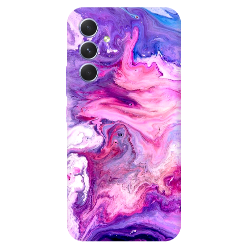 Samsung A56 Marble art Transparent Silicone TPU Θήκη