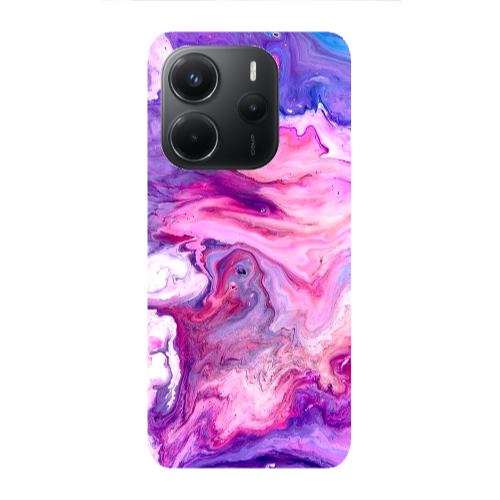 Xiaomi Redmi Note 14 Marble art Transparent Silicone TPU Θήκη