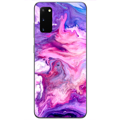Samsung S20 Marble art Transparent Silicone TPU Θήκη