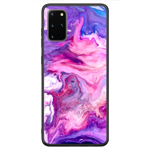Samsung S20 FE Marble art Black Glossy Θήκη